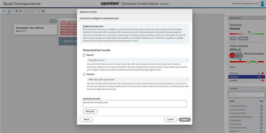 Guidewire and OpenText Integration Options - ai claim generation