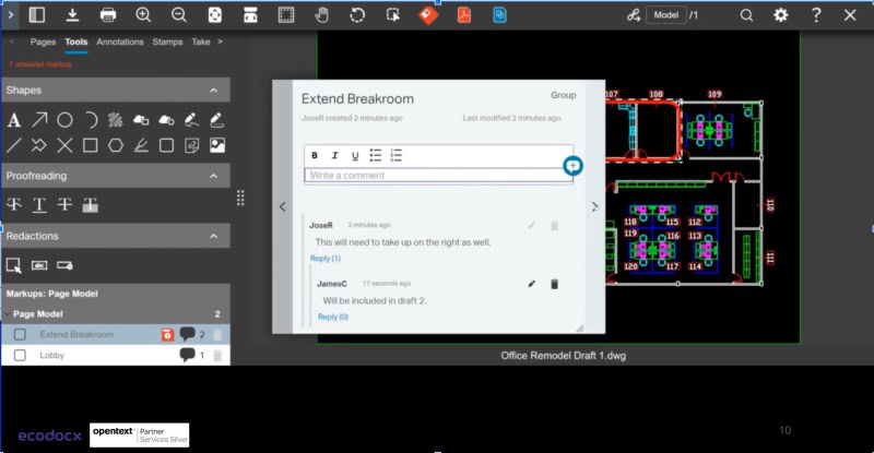 collaboration of engineering documents